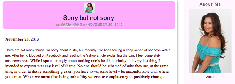 Illustration for article titled Fit Mom Banned From Facebook for Fat-Shaming Is 'Sorry Not Sorry'